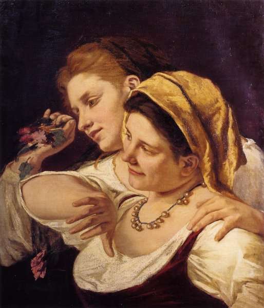 During Carnival by Mary Cassatt