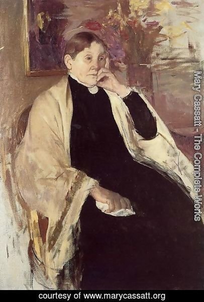 Mary Cassatt - Mrs. Robert S. Cassatt (or Katherine Kelson Johnston Cassatt)