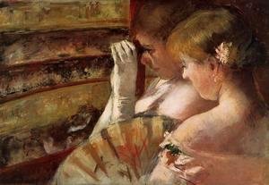 Mary Cassatt - A Corner of the Loge (or In the Box)
