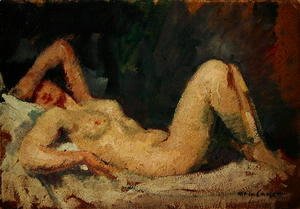 Mary Cassatt - Reclining Nude