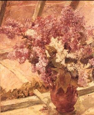 Mary Cassatt - Vase of Lilac, c.1889