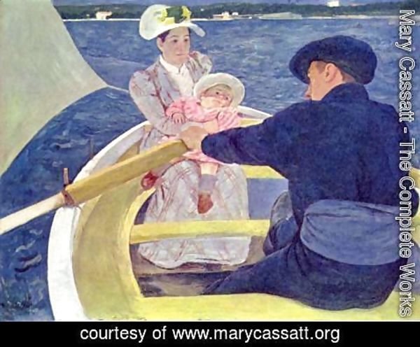 Mary Cassatt - The Boating Party, 1893-94