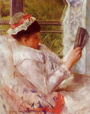 Mary Cassatt - The Reader (Lydia Cassatt) c.1878