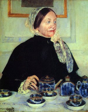 Mary Cassatt - Lady at the Tea Table, 1885