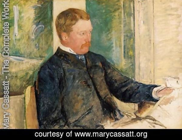 Mary Cassatt - Portrait of Alexander J. Cassatt, c.1880