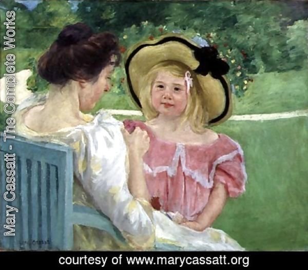 Mary Cassatt - In the Garden, 1904