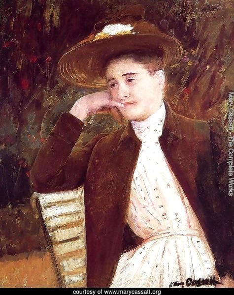 Celeste in a Brown Hat, 1891