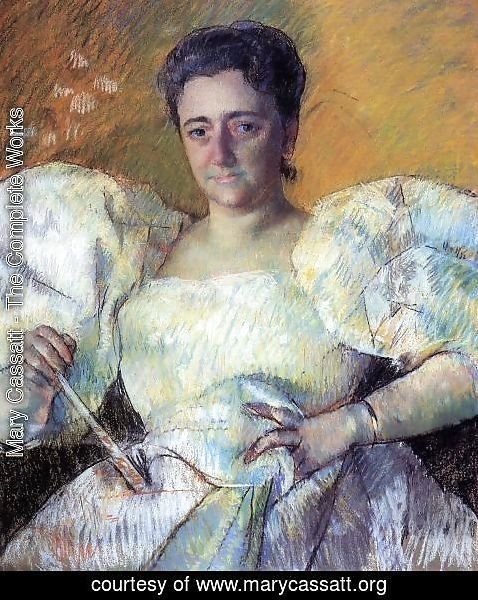 Mary Cassatt - Portrait of Mrs. H. O. Hevemeyer