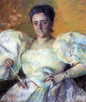 Mary Cassatt - Portrait of Mrs. H. O. Hevemeyer