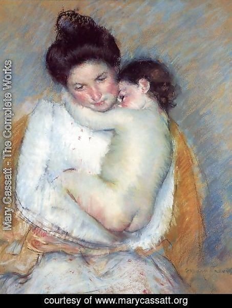 Mary Cassatt - Mother and Child V