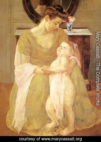 Mary Cassatt - Mother And Child X