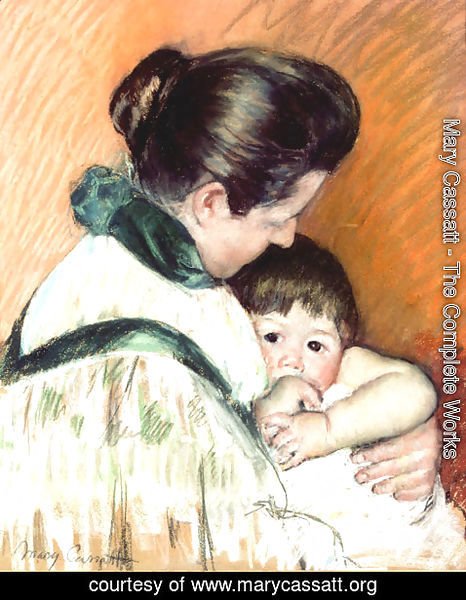 Mary Cassatt - Mother and Child 3