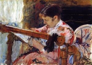 Mary Cassatt - Lydia Seated At An Embroidery Frame