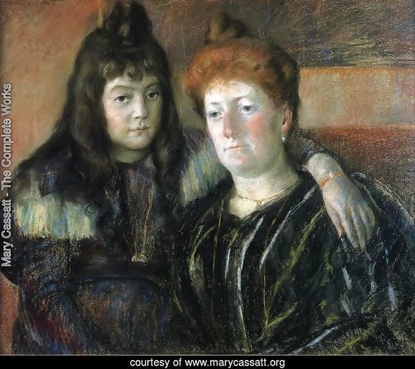 Madame Meerson And Her Daughter