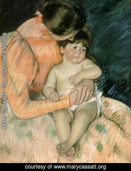 Mary Cassatt - Mother And Child3