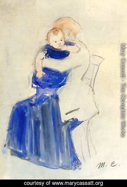 Mary Cassatt - Mother And Child5