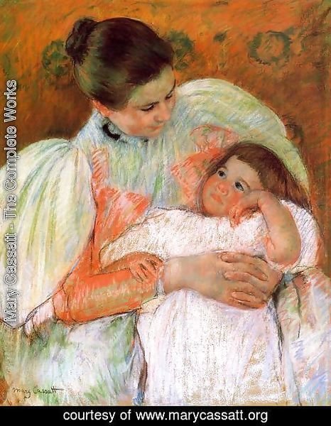Mary Cassatt - Nurse And Child