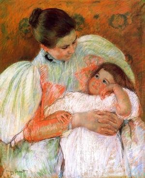 Mary Cassatt - Nurse And Child