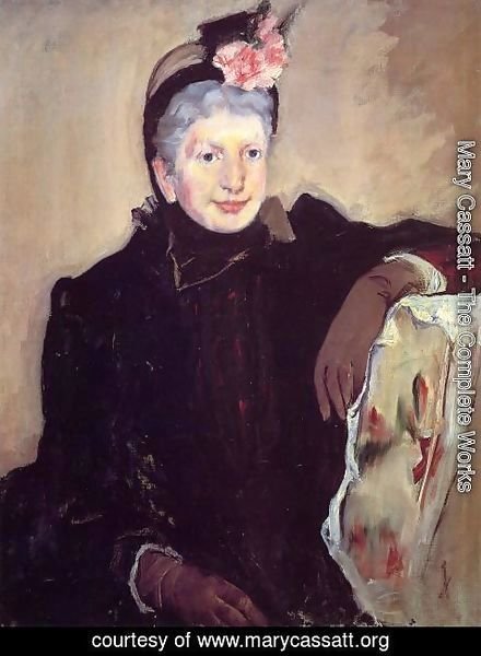 Mary Cassatt - Portrait Of An Elderly Lady