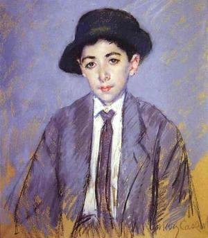 Mary Cassatt - Portrait Of Charles Dikran Kelekian At Age 12