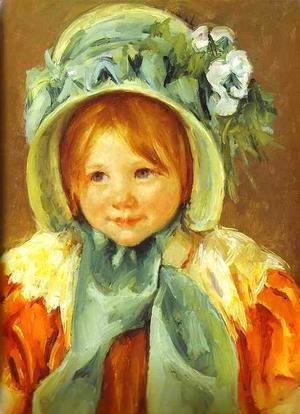 Mary Cassatt - Sarah In A Green Bonnet