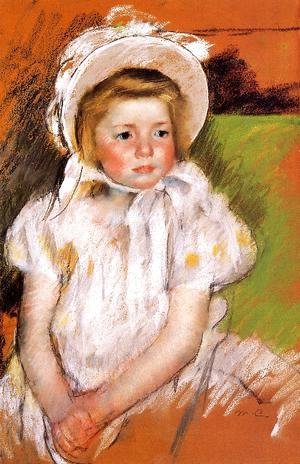 Mary Cassatt - Somone In A White Bonnet