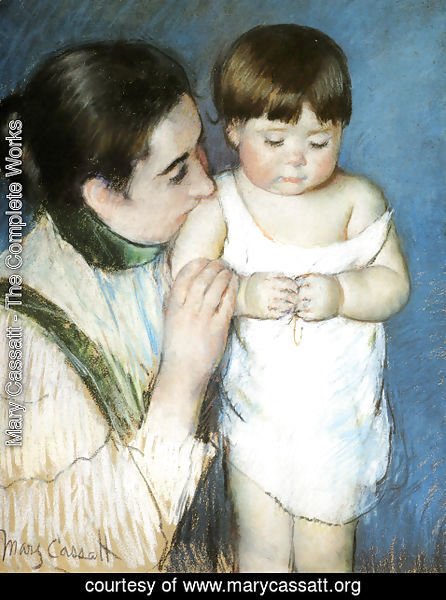 Mary Cassatt - Young Thomas And His Mother