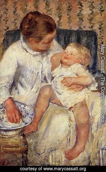 Mary Cassatt - The Child's Bath