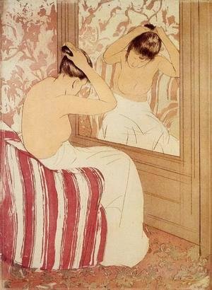 Mary Cassatt - The Coiffure (study)