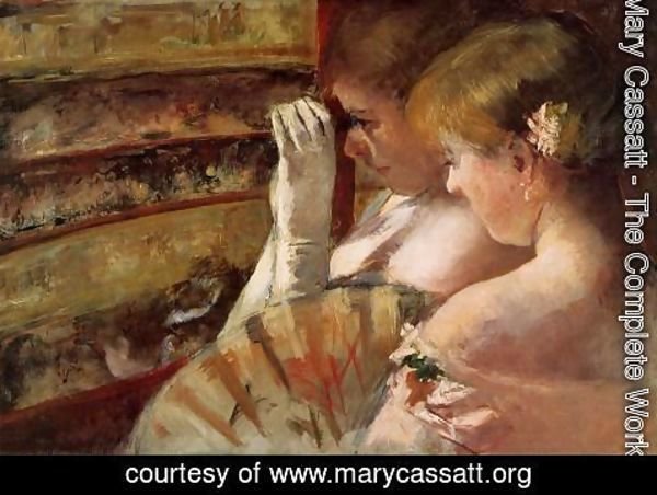 Mary Cassatt - A Corner of the Loge (or In the Box)