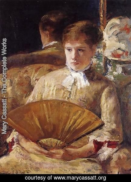 Mary Cassatt - Portrait of a Lady (or Miss Mary Ellison)