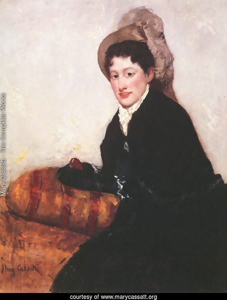 Portrait of a Woman Dressed for Matinee