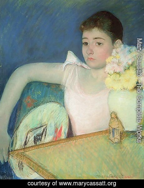 Girl in Pink with a Fan, c.1889