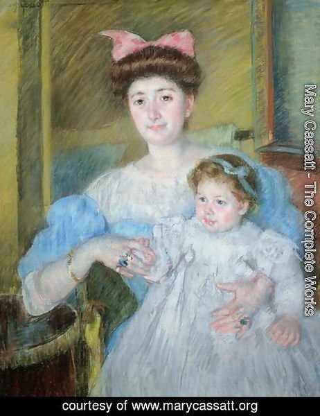 The Countess Morel d'Arleux and her Son, c.1906