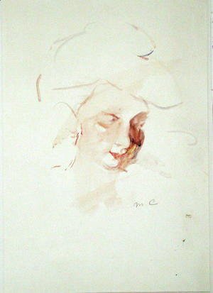 Mary Cassatt - Portrait of a woman 2
