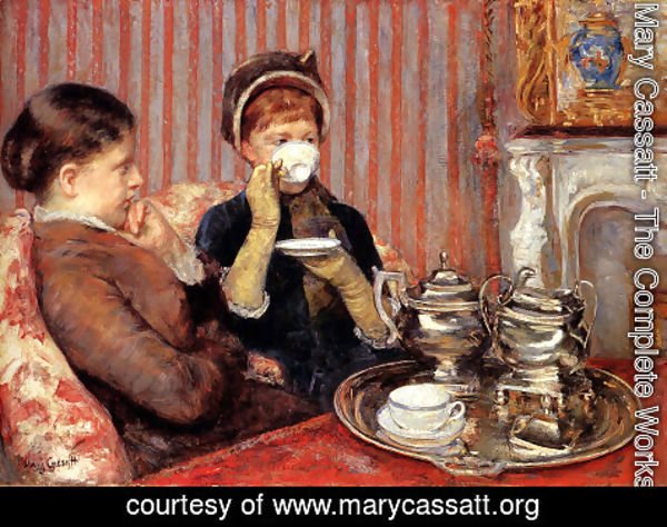 Mary Cassatt - The Tea, c.1880