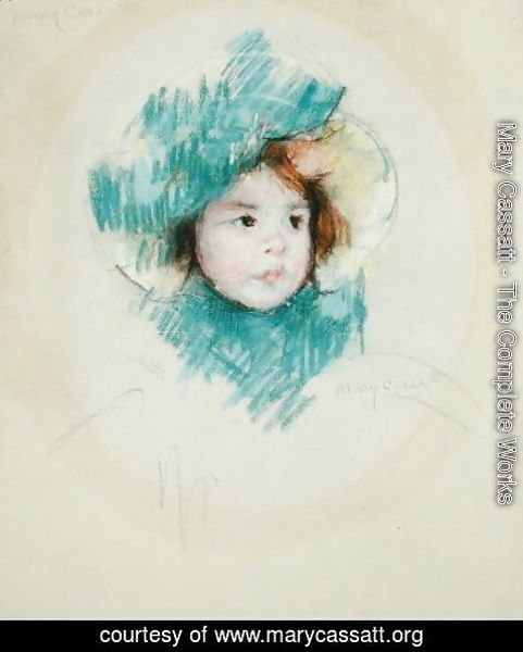 Mary Cassatt - Head of Margot, c.1902
