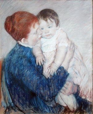 Mary Cassatt - Agatha and Her Child, 1891