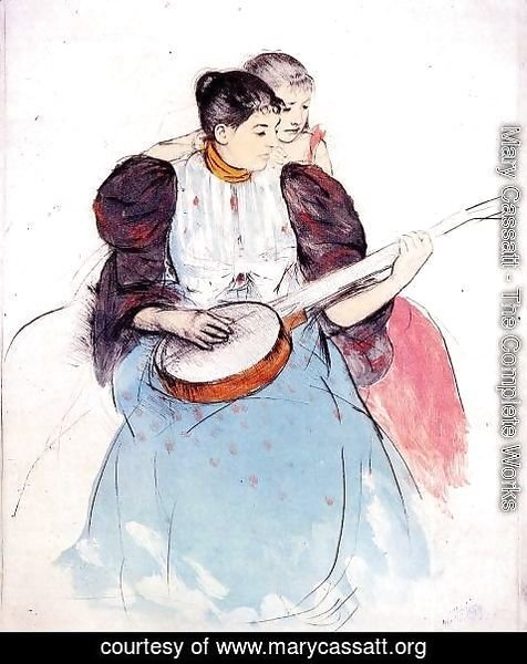 Mary Cassatt - The Banjo Lesson, 1893