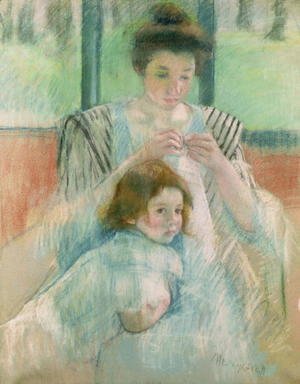 Mary Cassatt - Mother and child 2