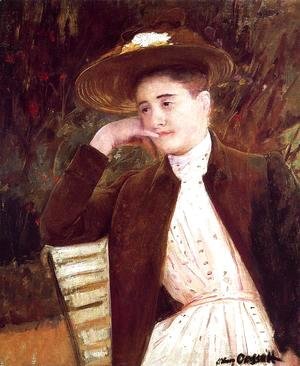 Mary Cassatt - Celeste in a Brown Hat, 1891
