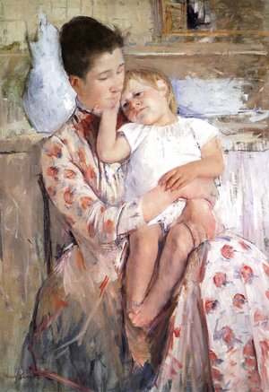 Mary Cassatt - Mother And Child XI