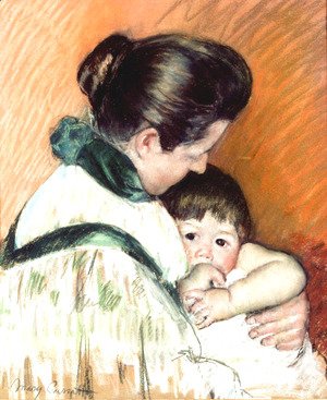 Mary Cassatt - Mother and Child 3