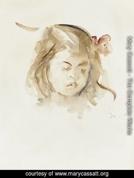 Mary Cassatt - Portrait of a Child