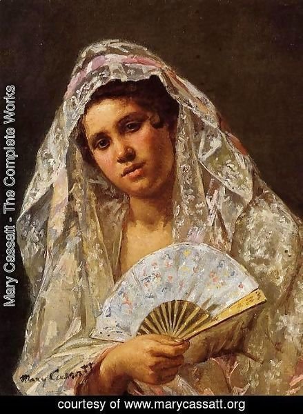 Mary Cassatt - A Seville Belle