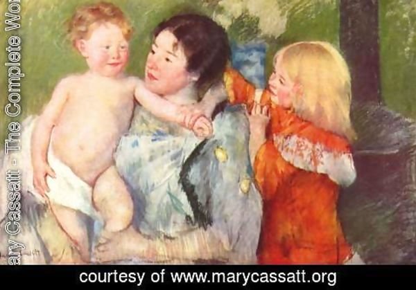 Mary Cassatt - After The Bath