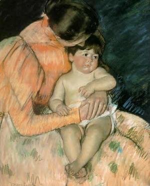 Mary Cassatt - Mother And Child3