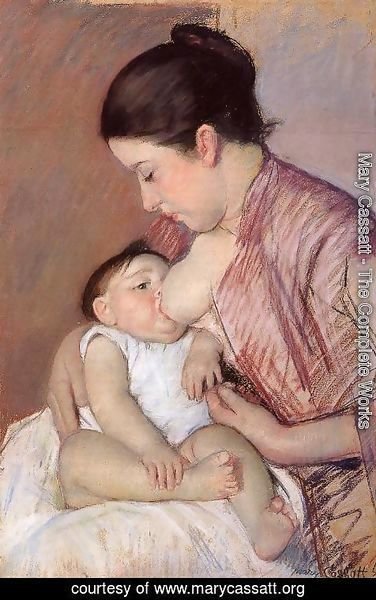 Mary Cassatt - Motherhood2