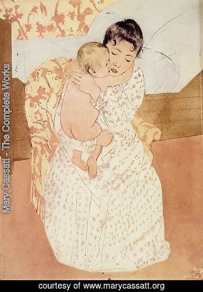 Mary Cassatt - Nude Child