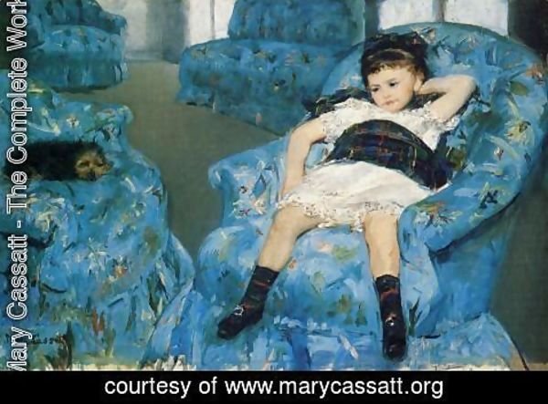 Mary Cassatt - Portrait Of A Little Girl
